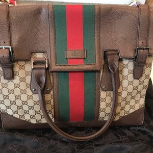 Gucci briefcase/travel bag